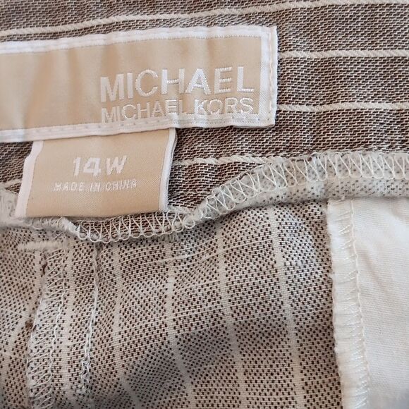 Michael Michael Kors Pin-Striped Pants - Picture 6 of 9